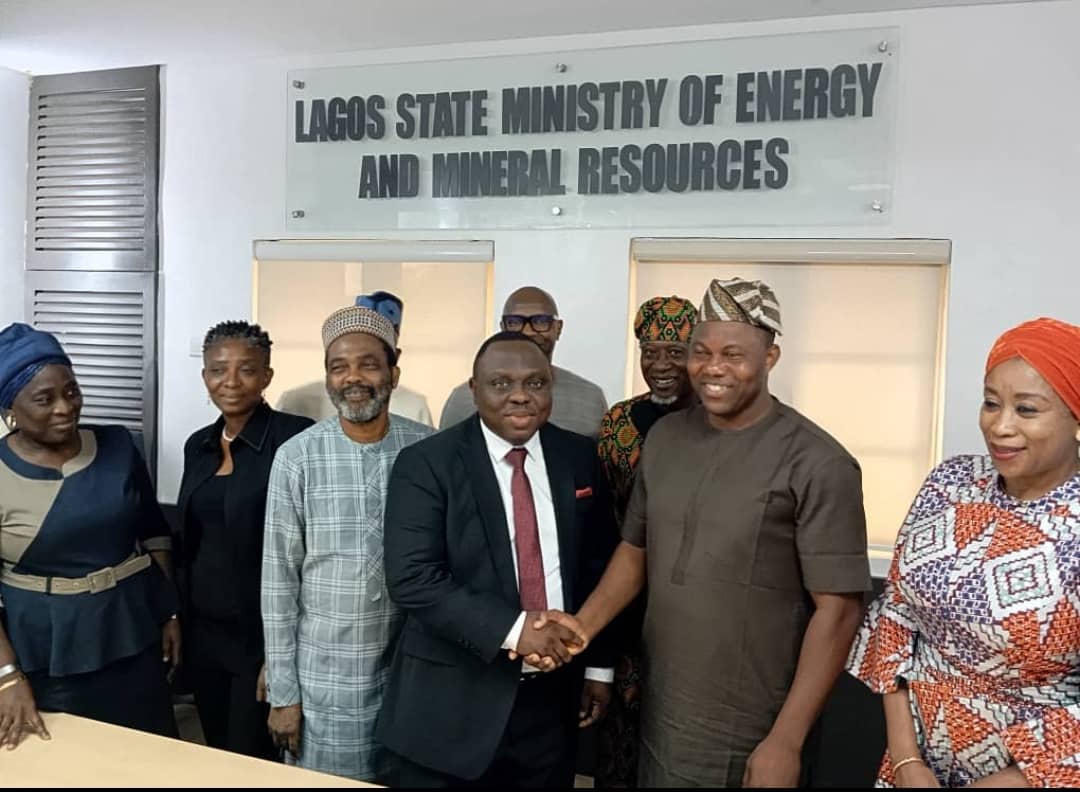 Majority Leader of LSHA leads LERSA to crucial meeting at Lagos State Ministry of Energy
